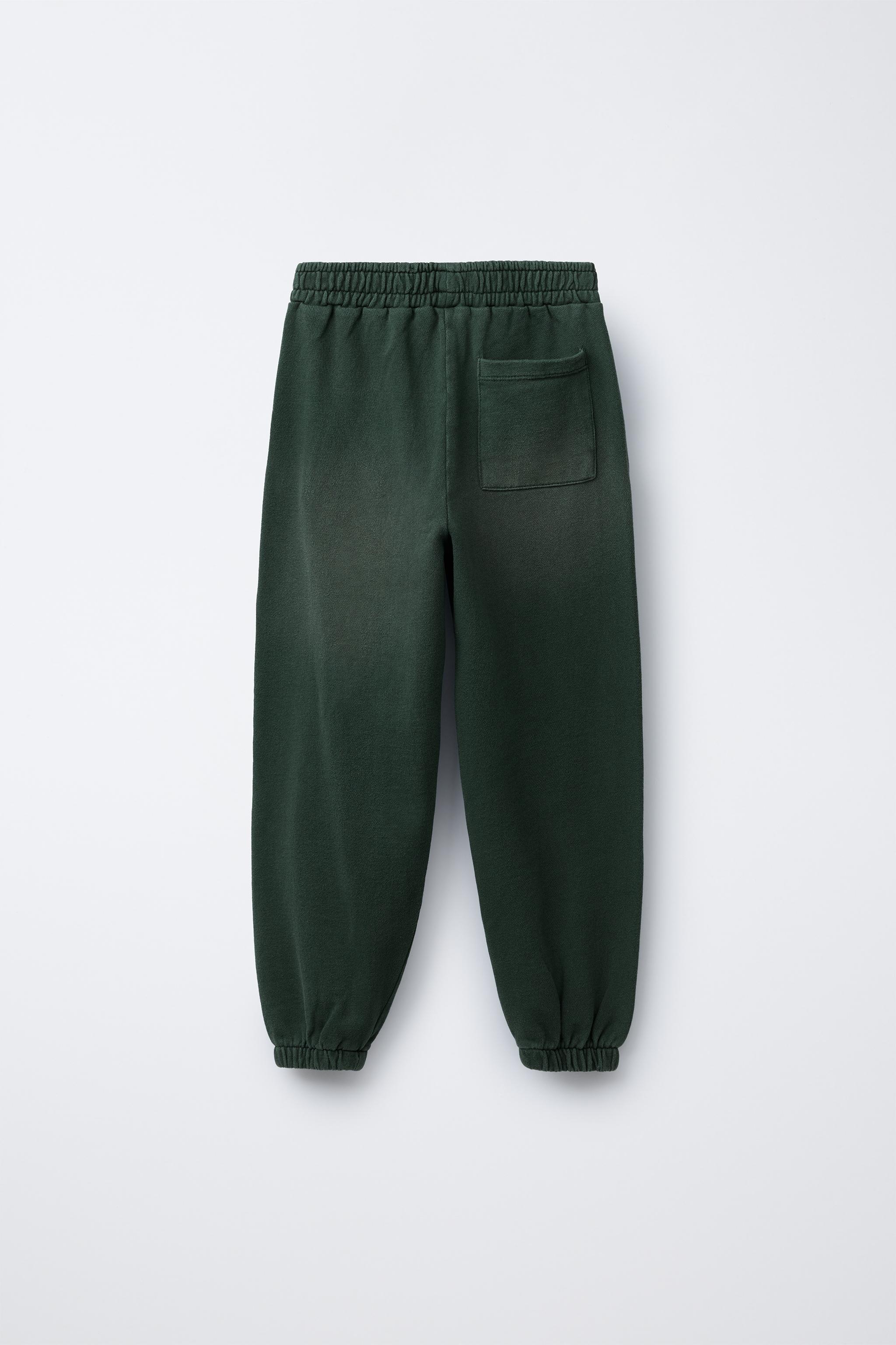 ENSEMBLE T-SHIRT ET PANTALON DE JOGGING DÉLAVÉ À INSCRIPTION